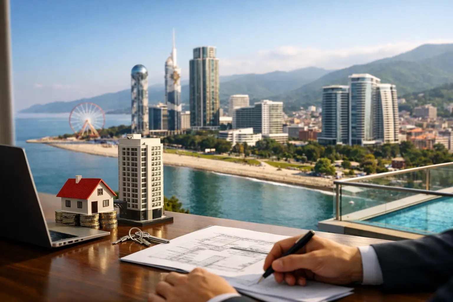 Guia para investidores internacionais comprarem imóveis em Batumi